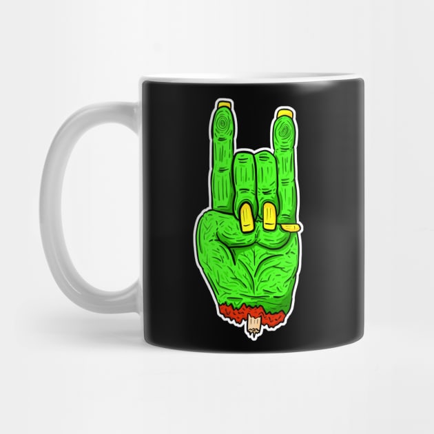 Zombie Fingers - Evil Rock Snail by Squeeb Creative